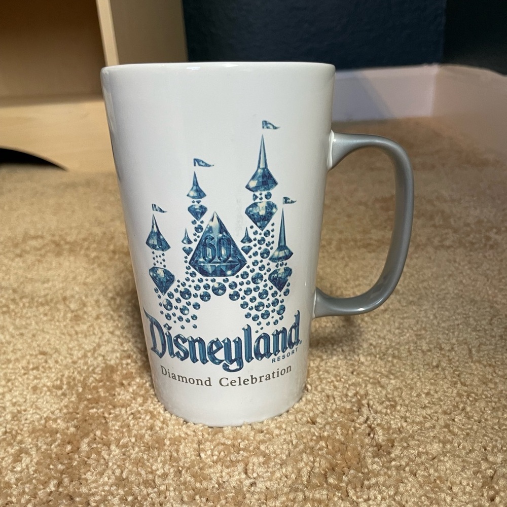 Disneyland 60 Diamond Celebration Starbucks Mug